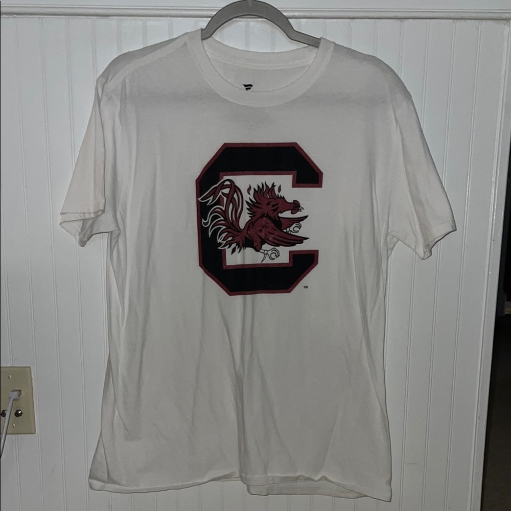 University of South Carolina Fanatics White Short Sleeve Tee